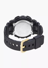 Casio G-SHOCK GMA-S120GB-1ADR | Sleek Black & Gold Digital Watch