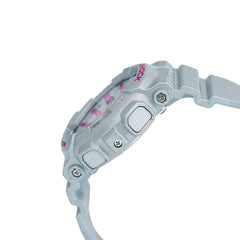 Casio G-SHOCK GMA-S130NP-8ADR | Rugged Grey & Red Digital Watch