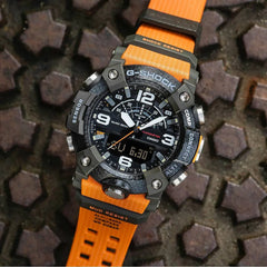 Casio G-SHOCK Mudmaster GG-B100-1A9 Bluetooth Analog-Digital Watch | Quad Sensor, Mud Resistant, 200M