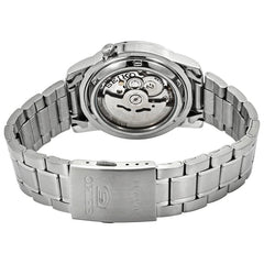 Seiko SNKE53K1 Automatic Men’s Watch – Black Dial, Stainless Steel, Day-Date Display