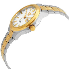 Seiko SNKK94K1 Automatic Men’s Watch – Two-Tone Stainless Steel, Gold & Silver, Day-Date Display