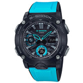 Casio G-SHOCK GA-2000-1A2 – Carbon Core Guard Analog-Digital Watch (Black/Blue)