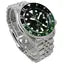 Seiko SSK035J1 Made in Japan GMT Automatic Men’s Watch – Green Dial, Stainless Steel, 24-Hour Bezel