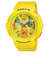 Casio Baby-G G-Shock BGA-190-9BDR Yellow Analog-Digital Women’s Watch