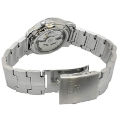 Seiko SNKK65K1 Automatic Men’s Watch – Stainless Steel, White Dial, Day-Date Display