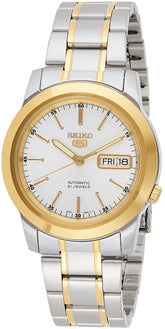 Seiko SNKE54K1 Automatic Men’s Watch – Stainless Steel, Blue Dial, Day-Date Display