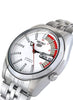 Seiko SNK369K1 Automatic Men’s Watch – White Dial, Day-Date, 21-Jewel Movement, Stainless Steel Bracelet