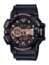 Casio G-Shock GA-400GB-1A4DR Black & Gold Analog-Digital Watch – Rotary Switch, Shock Resistant, 200M Water Resistant