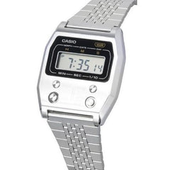 CASIO A1100D-1A Digital Watch – Stainless Steel, Classic Design, Reliable Performance