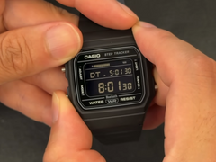 CASIO F-B100W-1BDF Men's Digital Watch – Black, Bluetooth & Step Tracker