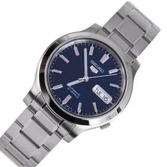 Seiko SNK793K1 Automatic Men’s Watch – Blue Dial, Stainless Steel, Day-Date