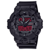 Casio G-SHOCK GA-700BBR-1A – Blackout Resin Sport Watch
