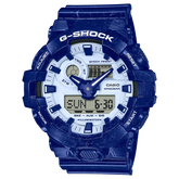 Casio G-SHOCK GA-700BWP-2ADR Blue & White Series – Shock-Resistant Analog-Digital Watch