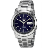 Seiko SNKE51K1 Automatic Men’s Watch – Blue Dial, Stainless Steel, Day-Date Display