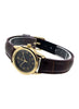 Casio MTP/LTP-V001GL-1BUDF Couple Watches – Black Dial with Gold Tone Case & Leather Strap