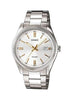 Casio MTP/LTP-1302D-7A2 Couple Watches – Silver Dial with Silver Stainless Steel Band