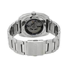 SEIKO Automatic Watch for Men - Recraft Series - Stainless Steel Case and Bracelet, Day/Date Calendar, 50m Water Resistant, and 41 Hour Power Reserve SNKP23