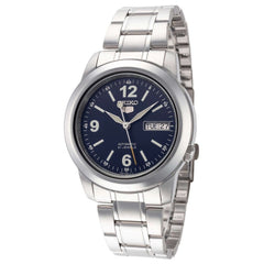 Seiko SNKE61K1 Automatic Men’s Watch – Black Dial, Stainless Steel Bracelet, Day-Date