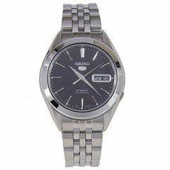 Seiko SNKL23K1 Automatic Men’s Watch – Stainless Steel, Black Dial, Day-Date Display