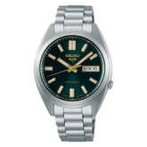 Seiko 5 Sports SRPL57K1 Automatic GMT Green Dial Stainless Steel Watch