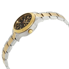 Seiko SYMD94K1 Gold Women's Automatic Watch – Champagne Dial with Day-Date