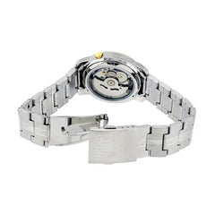 Seiko SNKL77K1 Automatic Men’s Watch – Stainless Steel, White Dial, Day-Date Display