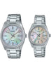 Casio Couple Watches MTP/LTP-1302DS-7AV – Stainless Steel