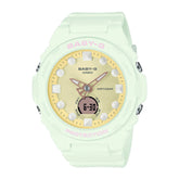 Casio Baby-G G-Shock BGA-320FH-3ADR Green Floral Analog-Digital Women’s Watch