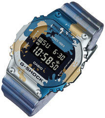 Casio G-SHOCK GM-5600SS-1DR Metal Bezel Digital Watch, Shock Resistant