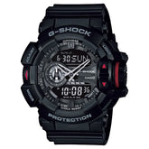 Casio G-Shock GA-400-1BHDR Black Sports Analog-Digital Watch – Rotary Switch, Shock Resistant, 200M Water Resistant