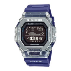 Casio G-SHOCK GBX-100S-2D G-LIDE Bluetooth Surf Watch Tide Graph, Step Tracker, 20ATM