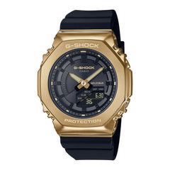 Casio G-SHOCK GM-S2100GB-1ADR Analog-Digital Women’s Watch – Black & Gold Edition