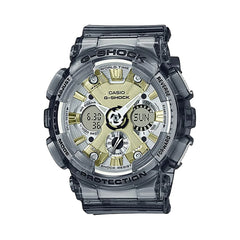 Casio G-SHOCK GMA-S120GS-8ADR | Sleek Grey & Gold Digital Watch