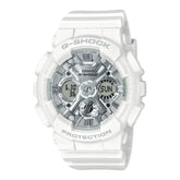 Casio G-SHOCK GMA-S120VA-7ADR | Sleek White & Grey Digital Watch