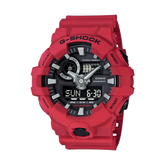 Casio G-Shock GA-700-4ADR Red Analog-Digital Watch – Shock Resistant, 200M Water Resistant