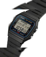 CASIO F-B100W-1ADF MEN'S DIGITAL WATCH – BLACK, BLUETOOTH & STEP TRACKER