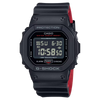 Casio G-SHOCK DW-5600UHR-1D Black & Red Heritage Digital Watch