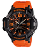 Casio G-SHOCK GA-1000-4ADR – Aviation Series Twin Sensor Watch (Orange/Black)