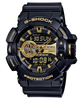 Casio G-Shock GA-400GB-1A9 Black & Gold Analog-Digital Watch – Rotary Switch, Shock Resistant, 200M Water Resistant