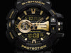 Casio G-Shock GA-400GB-1A9 Black & Gold Analog-Digital Watch – Rotary Switch, Shock Resistant, 200M Water Resistant