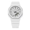 Casio G-SHOCK GMA-P2110-7ADR | Rugged, Sporty, and Sleek White Digital Watch