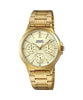 Casio MTP/LTP-V300G-9A Couple Watches – Gold Tone Stainless Steel Classic Set