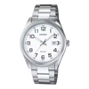 Casio Couple Watches MTP/LTP-1302D-7BVDF | Stainless Steel White Dial His & Hers Watch Set