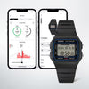 CASIO F-B100W-1ADF MEN'S DIGITAL WATCH – BLACK, BLUETOOTH & STEP TRACKER