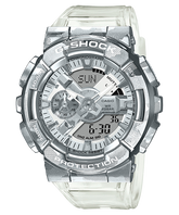 Casio G-SHOCK GM-110SCM-1ADR Analog-Digital Watch – Black Metal Bezel