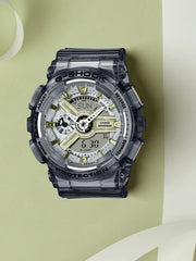 Casio G-SHOCK GMA-S110GS-8ADR | Durable Grey & Gold Digital Watch