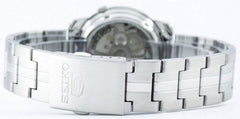 Seiko SNKL83K1 Automatic Men’s Watch – Stainless Steel, Black Dial, Day-Date Display