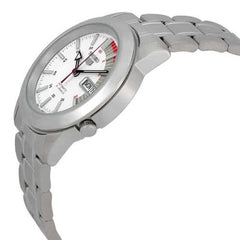 Seiko 5 SS Bracelet Red/White Men's Parallel Import