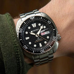 Seiko 5 Sports SRPE03K1 Automatic Black Dial Stainless Steel Watch