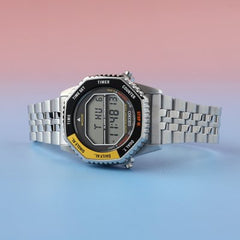 Seiko SMGG17P1 Rotocall Digital Watch – Retro‑Inspired Digital Chronograph in Stainless Steel